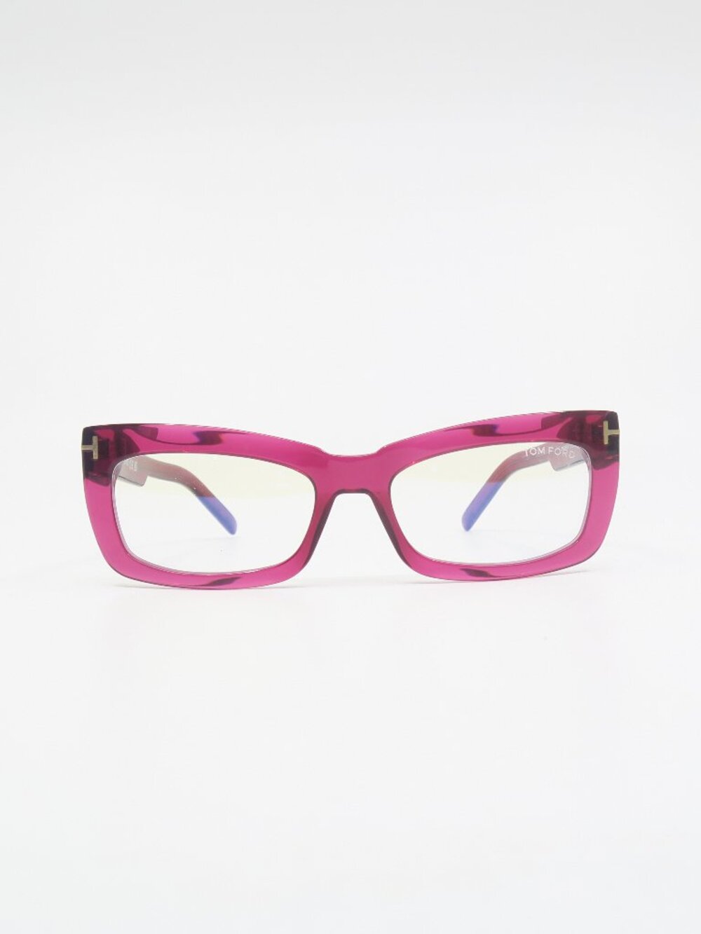 Tom Ford TF 5966-B 075 55mm Red-Blue Light Block Lenses, New Women's Eyeglasses.